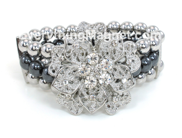 High Power Magnetic Fancy Beaded Bracelet - FBB859