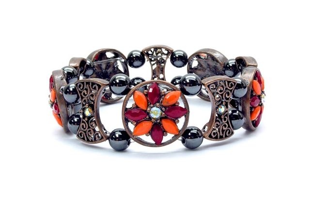 High Power Magnetic Fancy Beaded Bracelet - FBB86