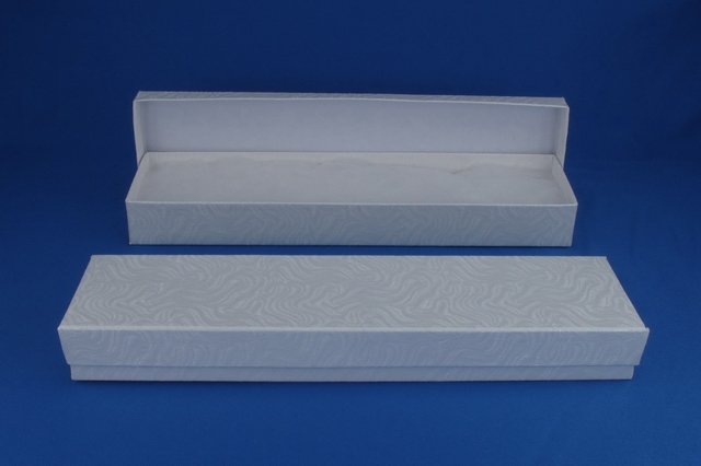 White 8″ by 2″ Gift Box – GBL1W