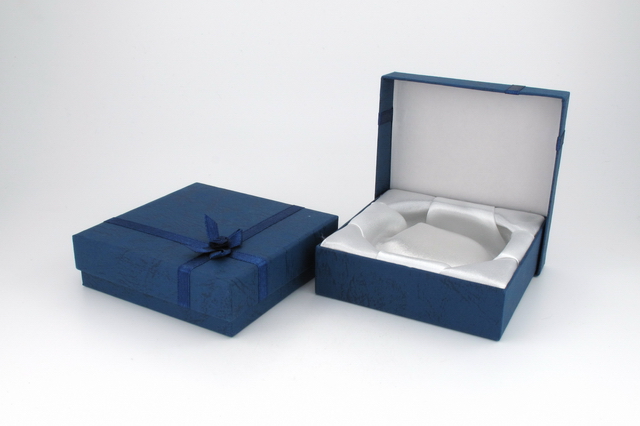 Blue 3 1/2" by 3 1/2" Gift Box - GBS2DB