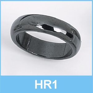 Solid Hematite Rings