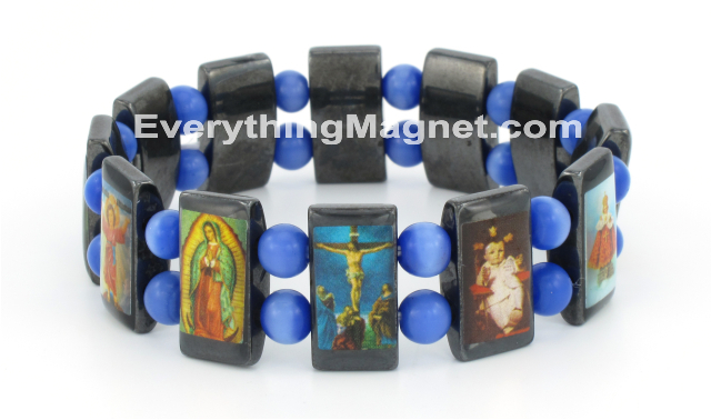 Magnetic  Hematite Brazilian Style Bracelet - RIB2