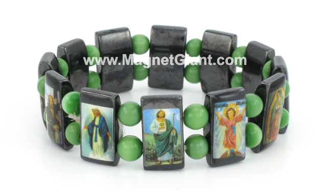 Magnetic Hematite Brazilian Style Bracelet - RIB4