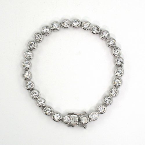 Magnetic Swarovski Crystals Tennis Bracelet - SCB3