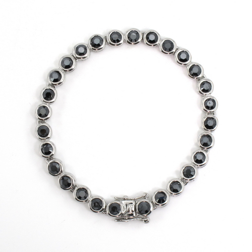 Magnetic Swarovski Crystals Tennis Bracelet - SCB5