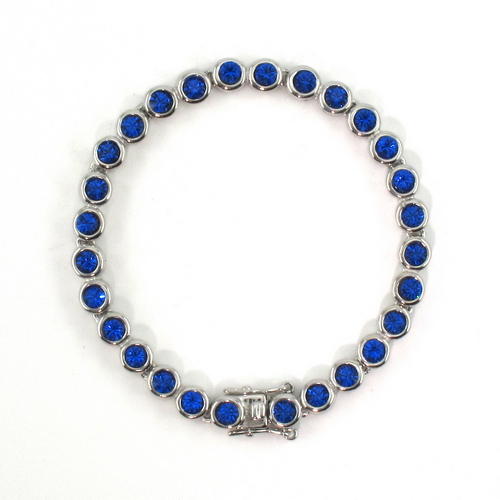 Magnetic Swarovski Crystals Tennis Bracelet - SCB7