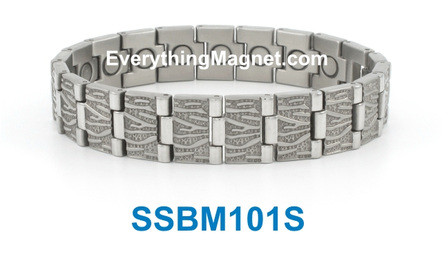 Magnetic Stainless Steel Bracelet - SSBM101S