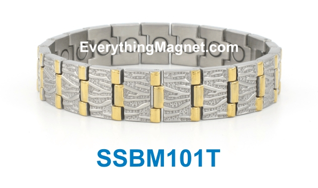 Magnetic Stainless Steel Bracelet - SSBM101T