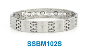 Magnetic Stainless Steel Bracelet – SSBM102S