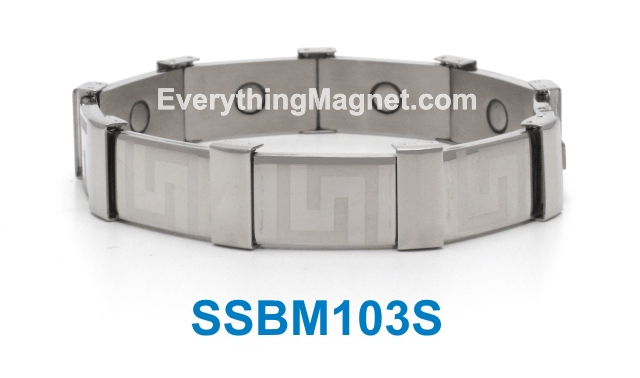 Magnetic Stainless Steel Bracelet - SSBM103S