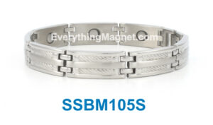 Magnetic Stainless Steel Bracelet – SSBM105S