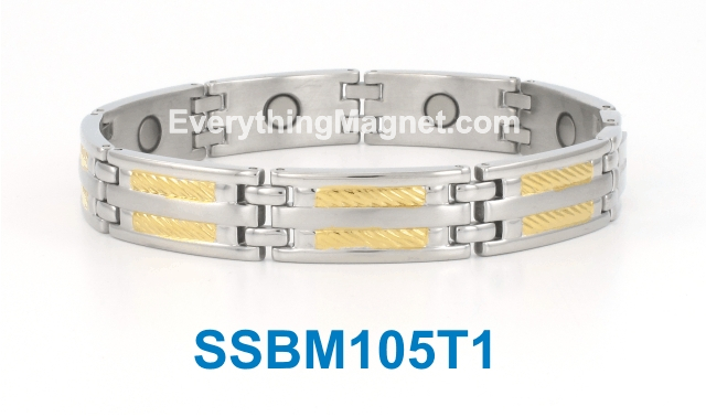 Magnetic Stainless Steel Bracelet - SSBM105T1
