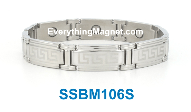 Magnetic Stainless Steel Bracelet - SSBM106S