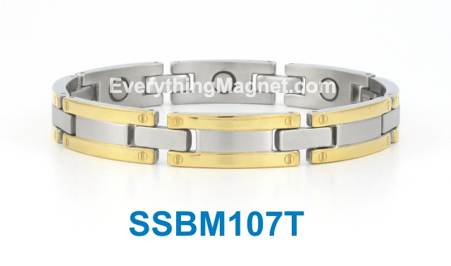 Magnetic Stainless Steel Bracelet - SSBM107T