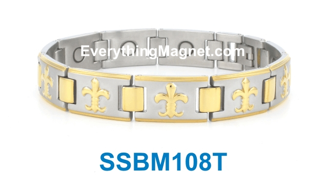 Magnetic Stainless Steel Bracelet - SSBM108T
