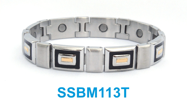 Magnetic Stainless Steel Bracelet - SSBM113T