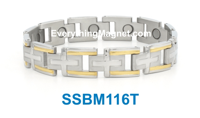 Magnetic Stainless Steel Bracelet - SSBM116T