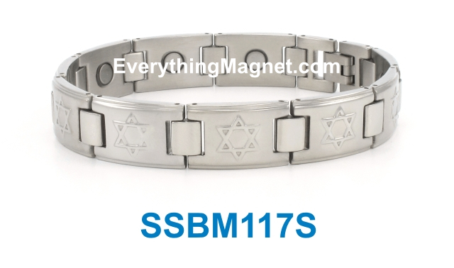 Magnetic Stainless Steel Bracelet – SSBM117S