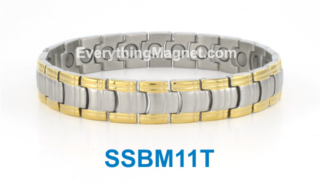 Magnetic Stainless Steel Bracelet - SSBM11T