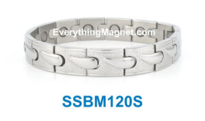 Magnetic Stainless Steel Bracelet – SSBM120S