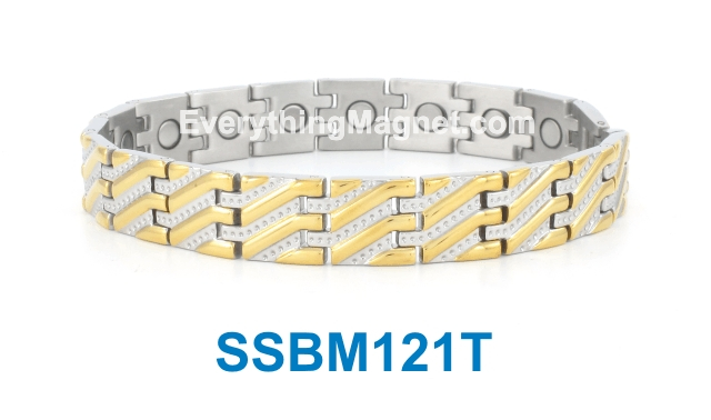 Magnetic Stainless Steel Bracelet - SSBM121T