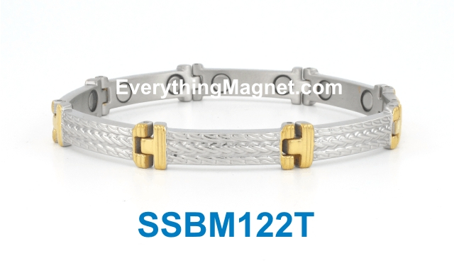 Magnetic Stainless Steel Bracelet - SSBM122T