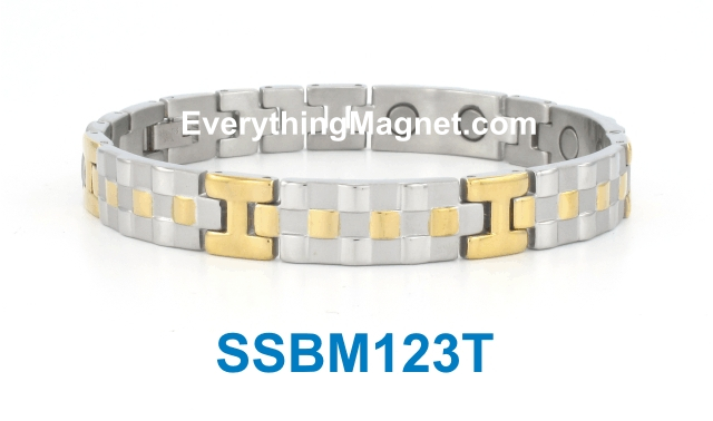 Magnetic Stainless Steel Bracelet - SSBM123T