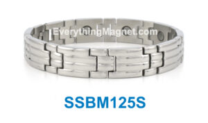Magnetic Stainless Steel Bracelet – SSBM125S