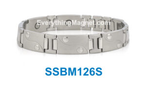 Magnetic Stainless Steel Bracelet – SSBM126S