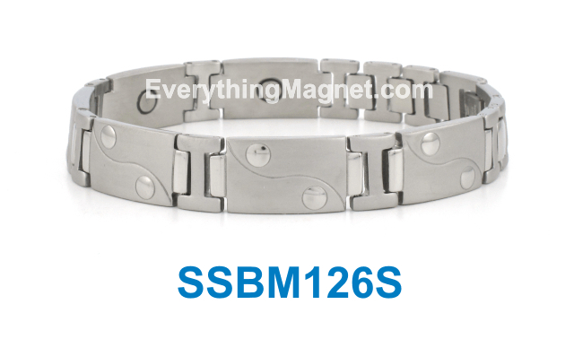 Magnetic Stainless Steel Bracelet - SSBM126S