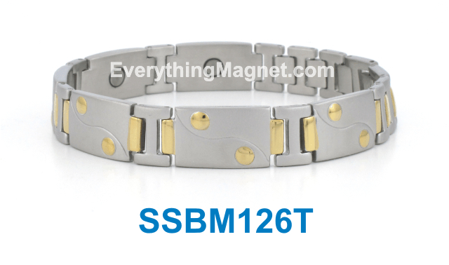 Magnetic Stainless Steel Bracelet - SSBM126T