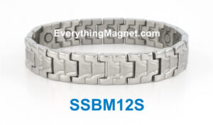 Magnetic Stainless Steel Bracelet – SSBM12S
