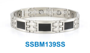 Magnetic Stainless Steel Bracelet – SSBM139SS