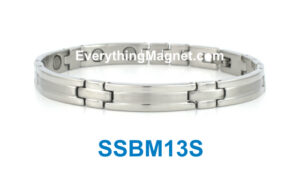 Magnetic Stainless Steel Bracelet – SSBM13S