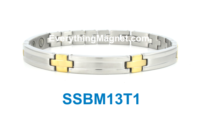 Magnetic Stainless Steel Bracelet - SSBM13T1