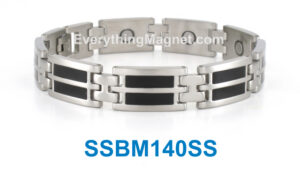 Magnetic Stainless Steel Bracelet – SSBM140SS