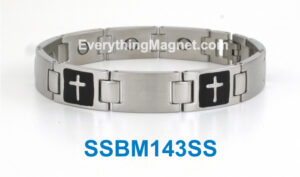 Magnetic Stainless Steel Bracelet – SSBM143SS