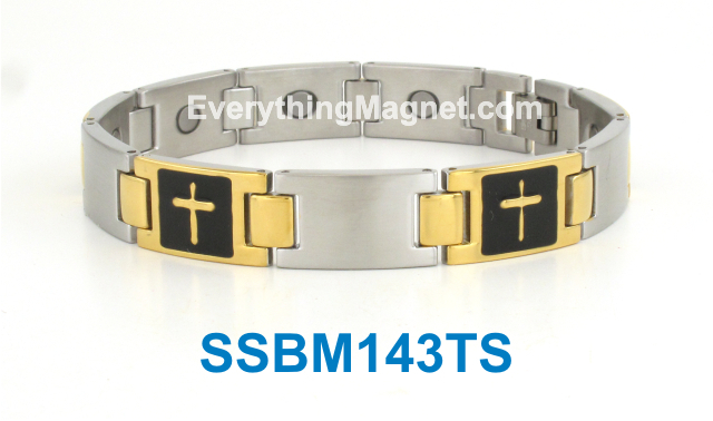 Magnetic Stainless Steel Bracelet - SSBM143TS