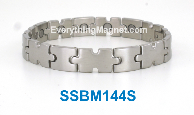 Magnetic Stainless Steel Bracelet - SSBM144S