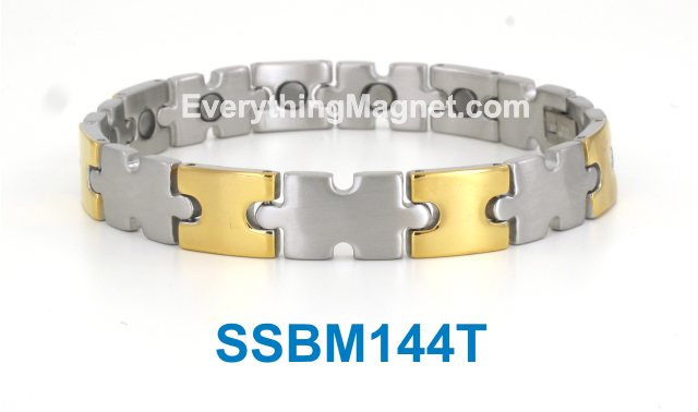 Magnetic Stainless Steel Bracelet - SSBM144T