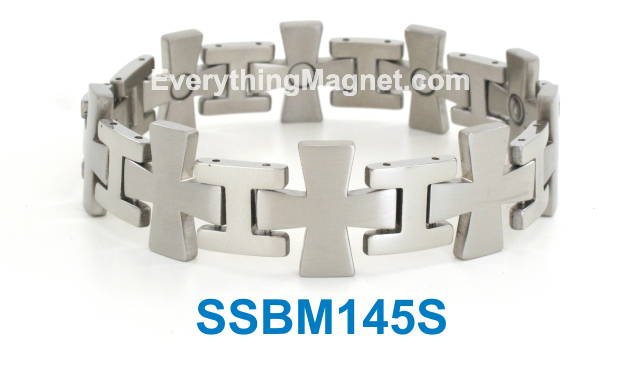 Magnetic Stainless Steel Bracelet - SSBM145S