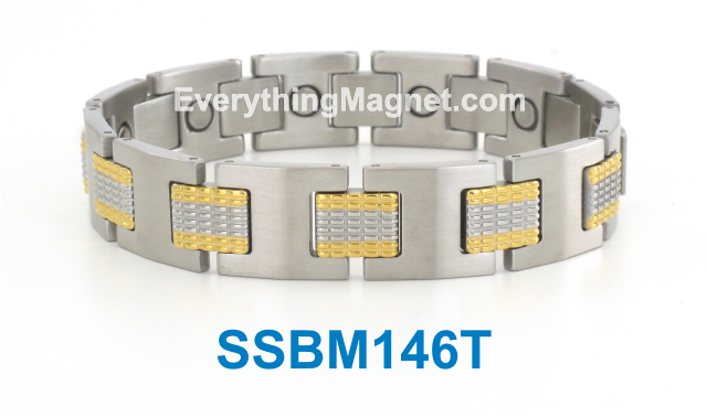 Magnetic Stainless Steel Bracelet - SSBM146T