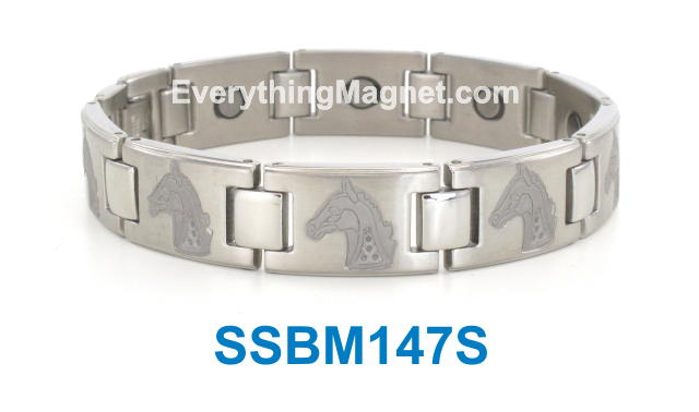 Magnetic Stainless Steel Bracelet - SSBM147S