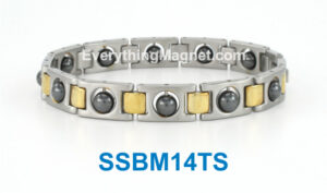 Magnetic Stainless Steel Bracelet – SSBM14TS