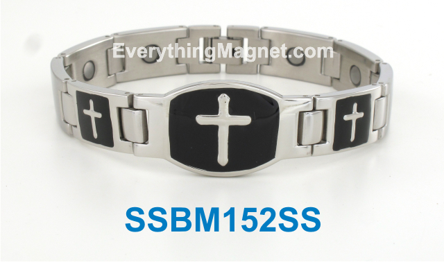 Magnetic Stainless Steel Bracelet – SSBM152SS