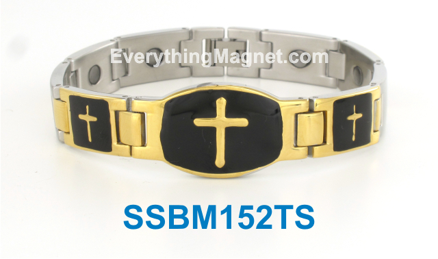 Magnetic Stainless Steel Bracelet - SSBM152TS