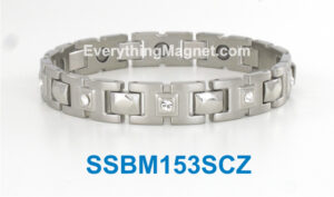 Magnetic Stainless Steel Bracelet – SSBM153SCZ