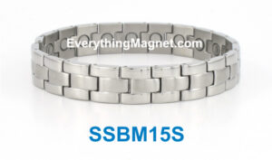 Magnetic Stainless Steel Bracelet – SSBM15S