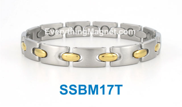 Magnetic Stainless Steel Bracelet - SSBM17T