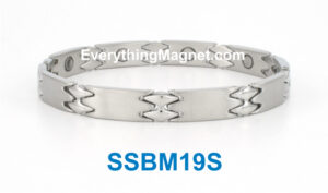 Magnetic Stainless Steel Bracelet – SSBM19S